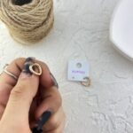 گوشواره زنانه ژوپینگ مدل توپی کد E6271
