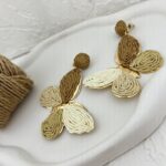 گوشواره زنانه مدل پروانه کد E5270