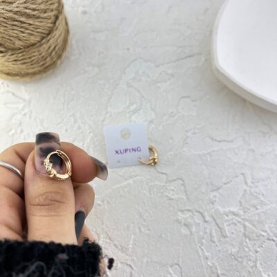 گوشواره زنانه ژوپینگ مدل گره کد E6325