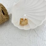 انگشتر زنانه ژوپینگ مدل خطی کد R4967