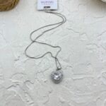 گردنبند زنانه ژوپینگ مدل قلب جواهری کد N5039