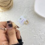 گوشواره زنانه ژوپینگ مدل بافت کد E6241