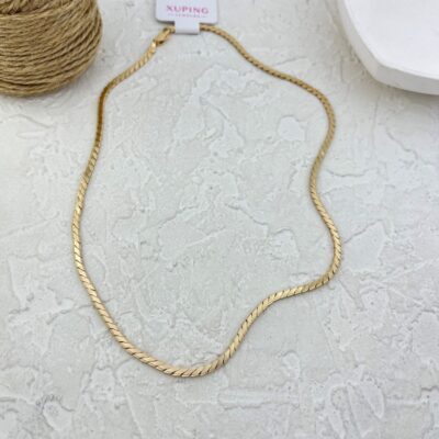 گردنبند زنانه ژوپینگ طرح طلا کد N5136