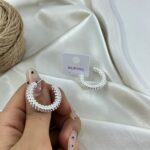 گوشواره زنانه ژوپینگ مدل توپی کد E6507