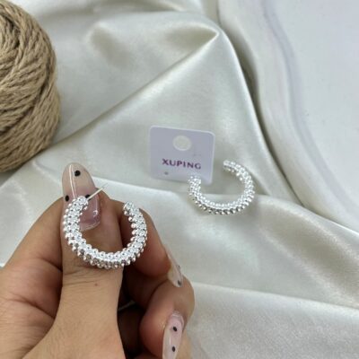 گوشواره زنانه ژوپینگ مدل توپی کد E6507