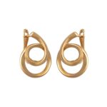 گوشواره زنانه ژوپینگ مدل حلقه کلیپسی کد E5638