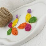 گوشواره زنانه مدل پروانه کد E5279