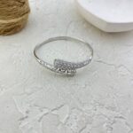 دستبند زنانه ژوپینگ بنگل مدل جواهری کد B5414