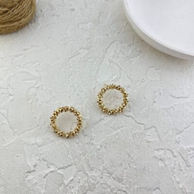 گوشواره زنانه مدل خاویاری کد E6217