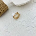 انگشتر زنانه ژوپینگ مدل ورساچه کد R4964