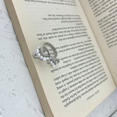 انگشتر زنانه مدل پاپیون کد R4653