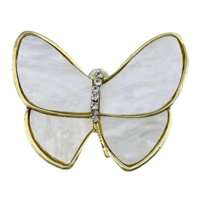 گل سینه زنانه مدل پروانه کد G4089