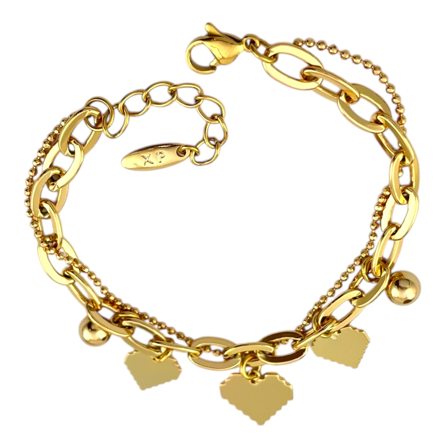دستبند-زنانه-ژوپینگ-مدل-تیفانی-قلب-B5308-1 دستبند زنانه ژوپینگ مدل تیفانی قلب B5308