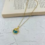 گردنبند زنانه مدل نهنگ کد N4783