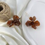 گوشواره زنانه مدل رزین کد E6371