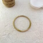 دستبند زنانه بنگل مدل رزین کد B5393