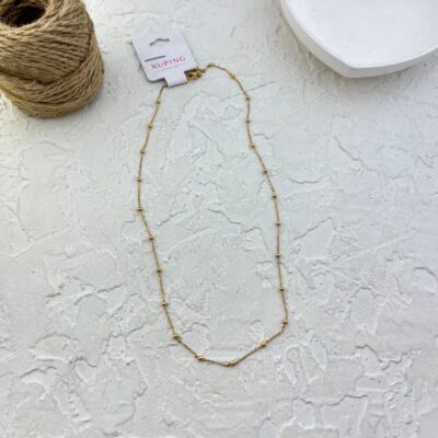 گردنبند زنانه ژوپینگ مدل توپی البرنادو کد N5141