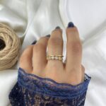 انگشتر زنانه مدل جواهری گل کد R51864