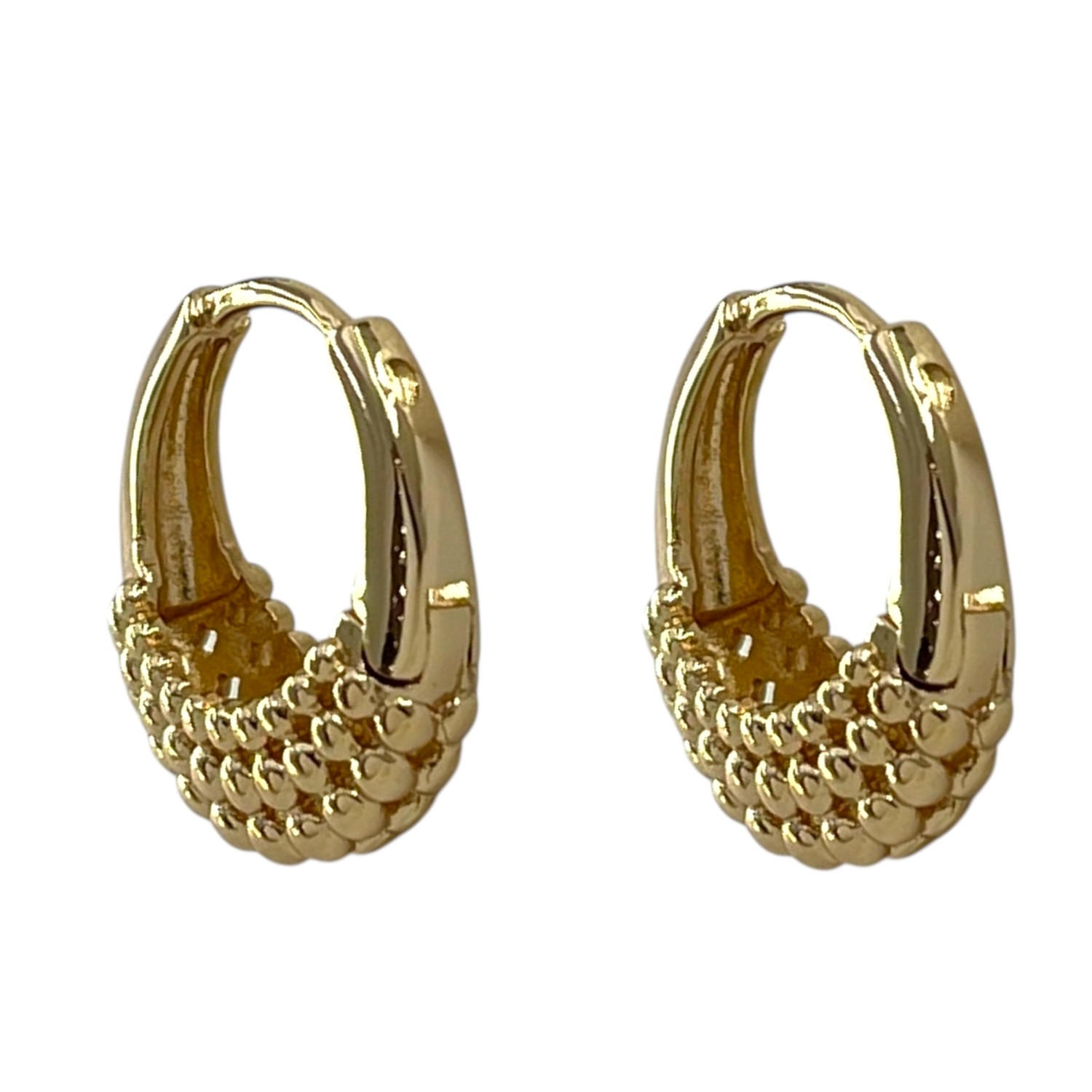 گوشواره-زنانه-ژوپینگ-مدل-توپی-کد-E6474-1 گوشواره زنانه ژوپینگ مدل توپی کد E6474