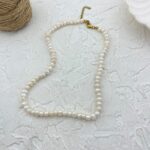گردنبند مدل مروارید باروک اصل کد N5003