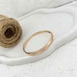 دستبند النگویی زنانه ژوپینگ مدل آینه ای کد 57 B4844