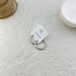 گوشواره زنانه ژوپینگ مدل حلقه ای کد E6301