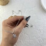 نیم ست زنانه ژوپینگ جواهری مدل گل کد M4377