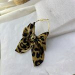 گوشواره زنانه مدل پلنگی کد E6331
