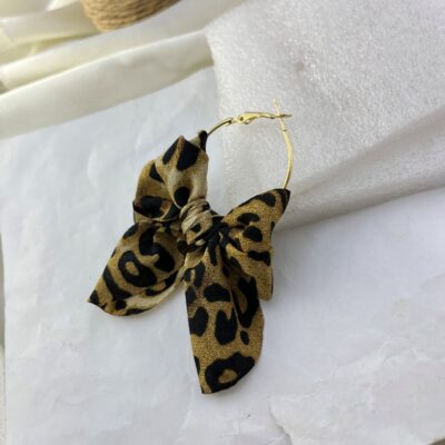 گوشواره زنانه مدل پلنگی کد E6331