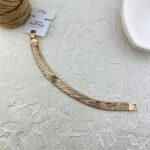 دستبند زنانه ژوپینگ طرح طلا کد B5426