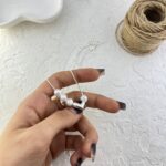 گردنبند زنانه مدل مروارید و قلب کد N5192