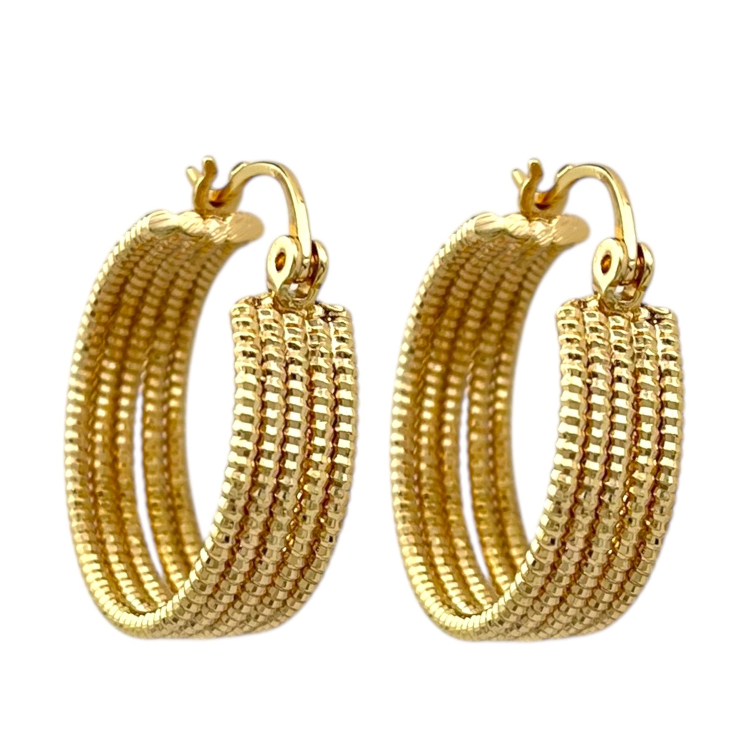 گوشواره-زنانه-ژوپینگ-مدل-حلقه-ای-تراش-کد-E6094-1 گوشواره زنانه ژوپینگ مدل حلقه ای تراش کد E6094