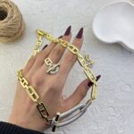 نیم ست زنانه مدل جواهری هرمس کد M4352