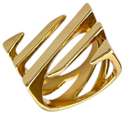انگشتر زنانه ژوپینگ مدل خطی کد R5119