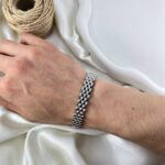 دستبند مردانه مدل رولکس کد B5469