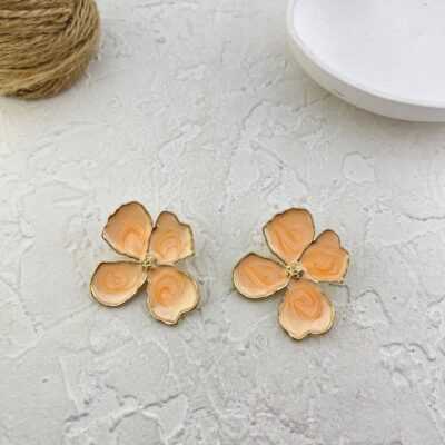 گوشواره زنانه مدل میناکاری کد E6228