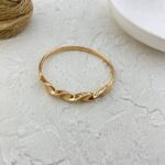 دستبند زنانه بنگل مدل جواهری کد B5409