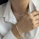 نیم ست دستبند و گردنبند سکه ژوپینگ کد M1026