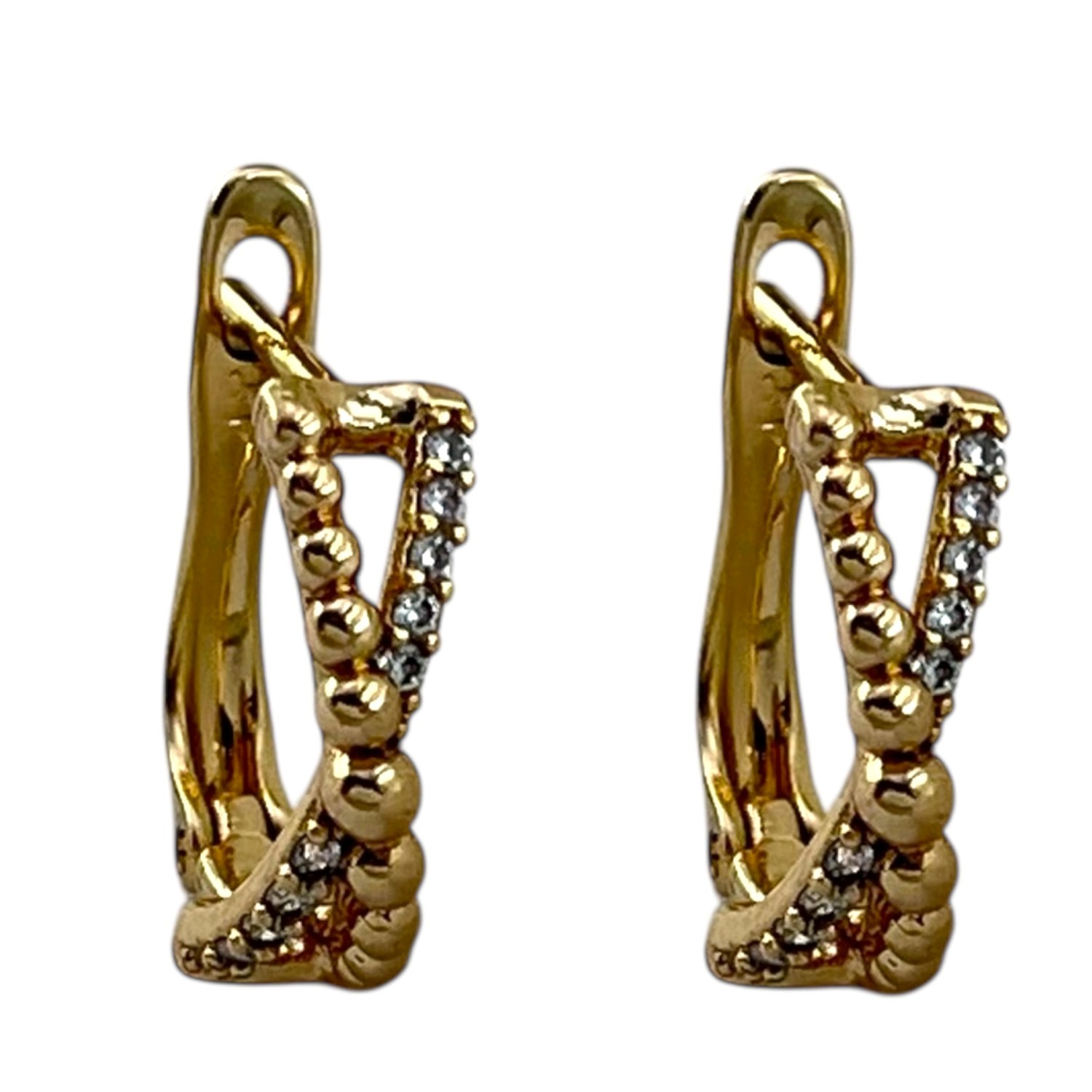 گوشواره-زنانه-ژوپینگ-مدل-نگین-جواهری-کد-E6244-1 گوشواره زنانه ژوپینگ مدل نگین جواهری کد E6244