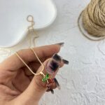 گردنبند زنانه ژوپینگ مدل گیلاس کد N5187