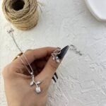 نیم ست زنانه جواهری مدل گل کد M4375