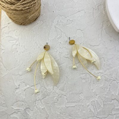 گوشواره زنانه مدل گل کد E6111