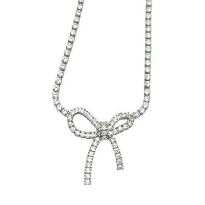 گردنبند زنانه مدل پاپیون کد N5007
