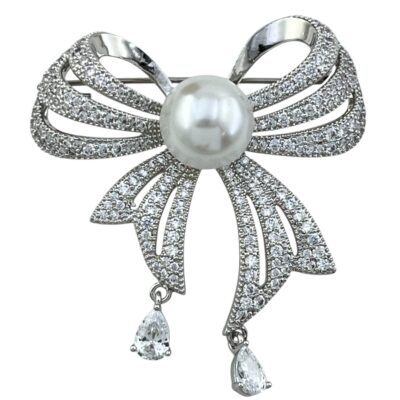 گل سینه زنانه ژوپینگ مدل پاپیون کد G4180
