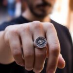 انگشتر مردانه چشم کیهان کد Men0053
