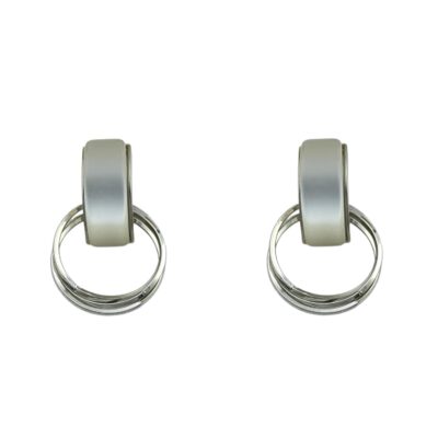 گوشواره زنانه مدل دایره کد E5727