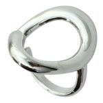 انگشتر زنانه مینیمال ابنقره مدل دایره کد R5074