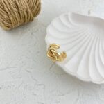 انگشتر زنانه مدل مینیمال گره کد R4899