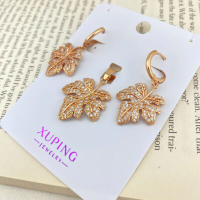 نیم ست زنانه ژوپینگ مدل برگ کد M4217