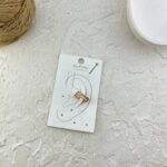 گوشواره زنانه ژوپینگ ایرکاف مدل نگین E6215